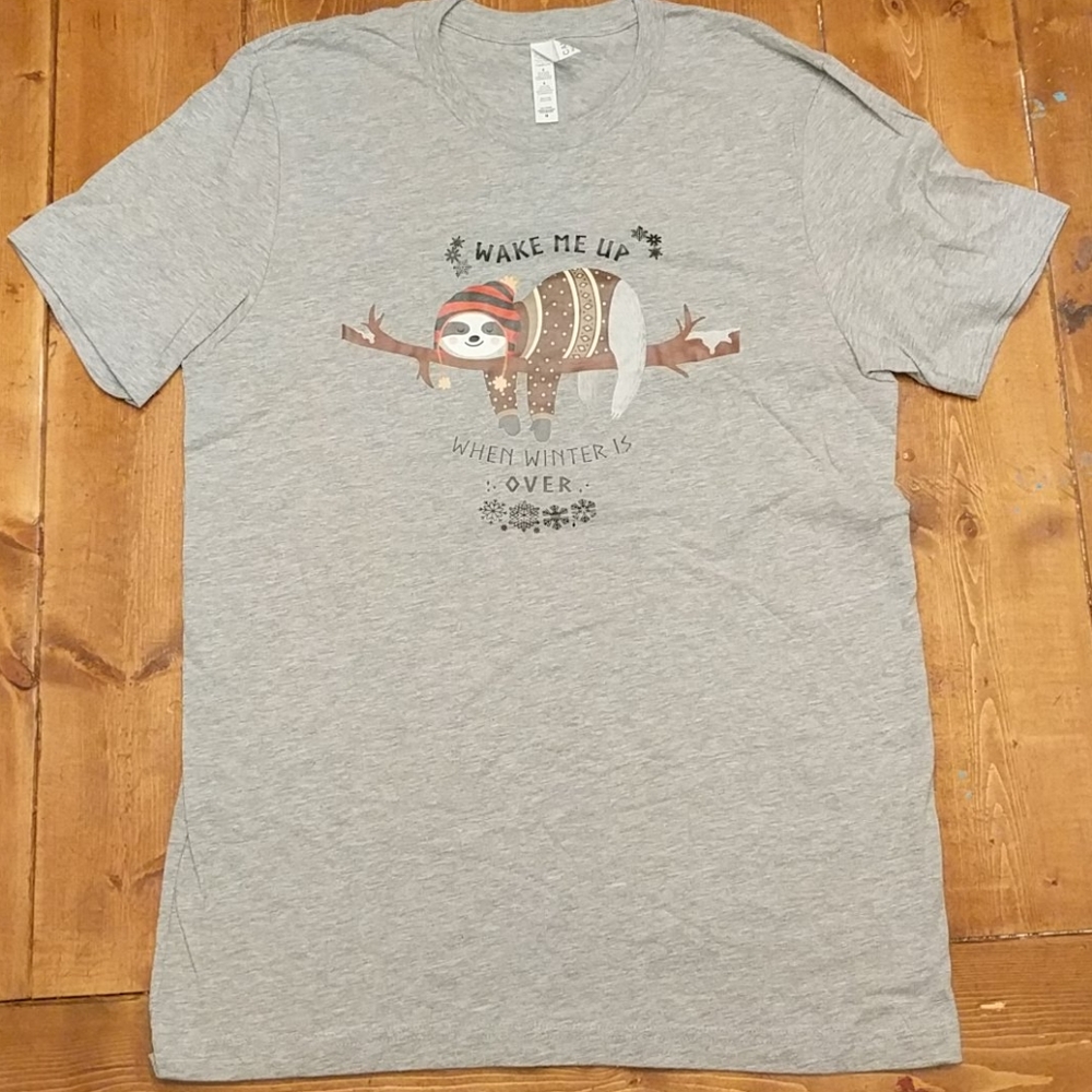 Sloth Winter t-shirt